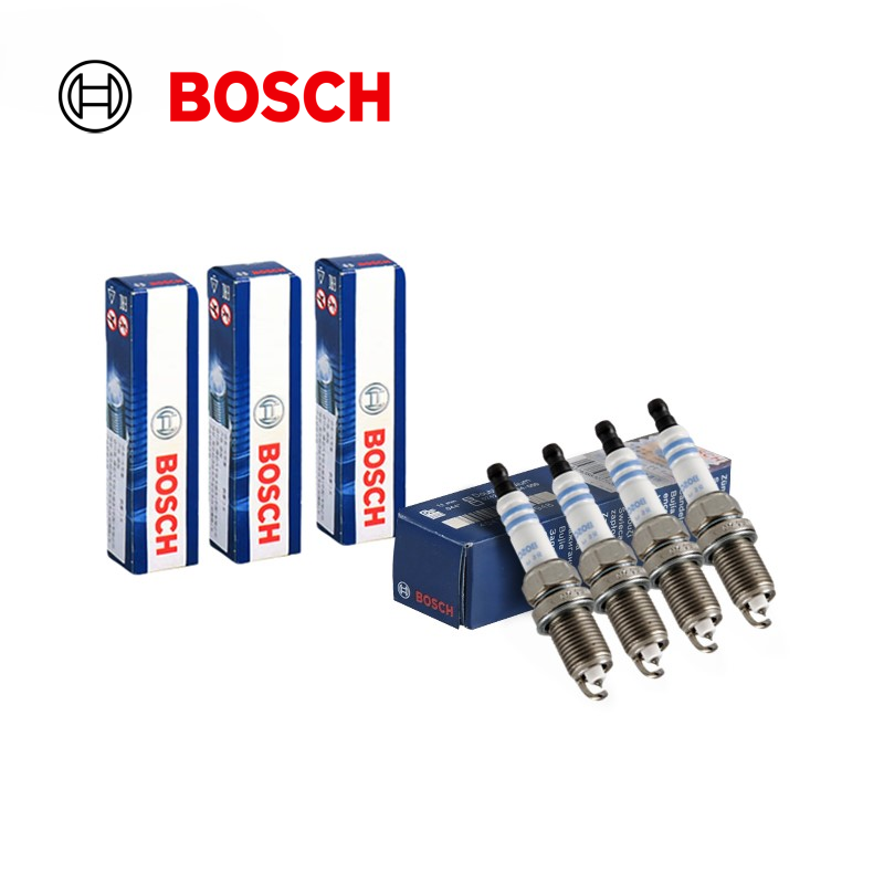 Bosch Spark Plug Iridium - 4 stuks Bosch dubbele iridium bougies