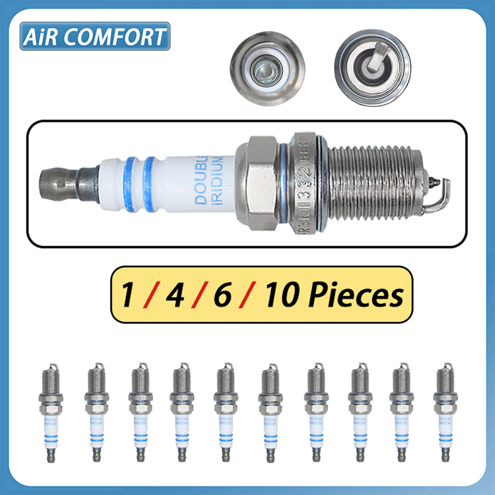 Bosch Spark Plug Iridium - 1/4/6/10 Stuks FR3KII332 0242225511 Origineel Product