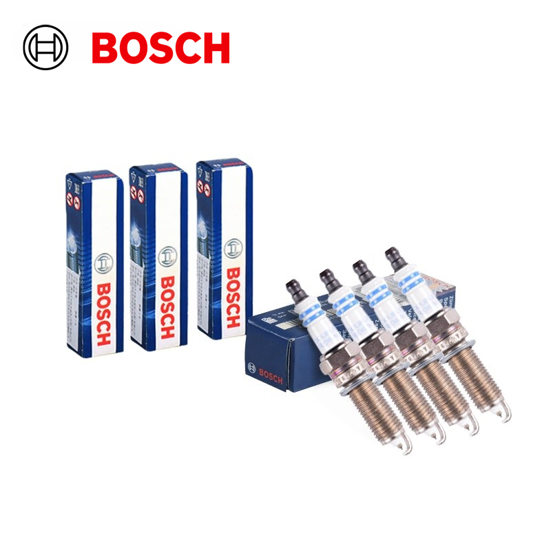 Bosch Spark Plug Iridium - 4 stuks Bosch dubbele iridium bougies