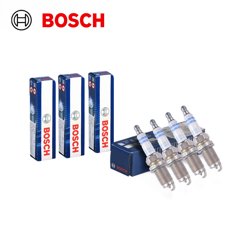 Bosch Spark Plug Iridium - 4 stuks Bosch dubbele iridium bougies