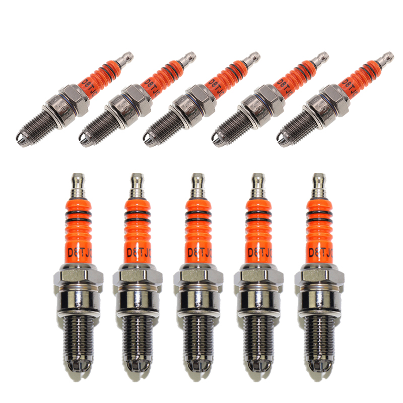 Bosch Spark Plug Platinum - 10 Stks/set Motorfiets Bougies D8TJC Multi-Hoek